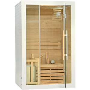 Sauna fińska TG2 White z piecem II. gatunek