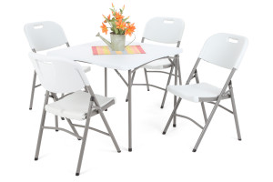 Zestaw mebli cateringowych 88 cm Premium 4+1