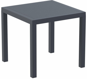 Stół Siesta Ares 80 cm Dark Grey