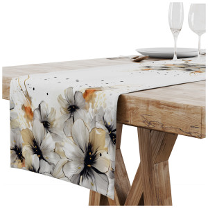 BIEŻNIK DEKORACYJNY NA STÓŁ OBRUS PLAMOODPORNY 40X220 CM GŁADKI WZÓR 0202