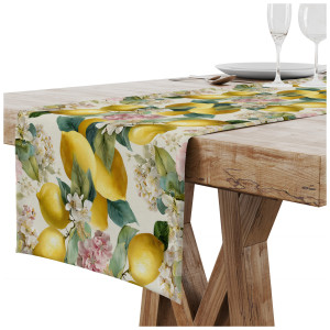 BIEŻNIK DEKORACYJNY NA STÓŁ OBRUS PLAMOODPORNY 40X140 CM GŁADKI WZÓR 0576