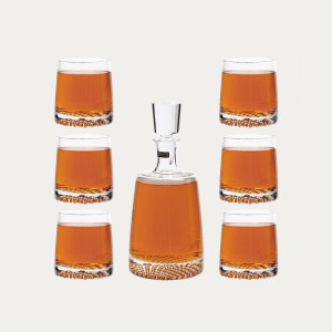 Zestaw do whisky LEGEND 7-częściowy 750ml