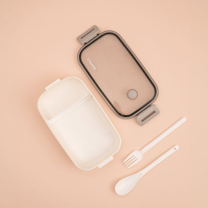 Lunchbox LOENE biały 750 ml