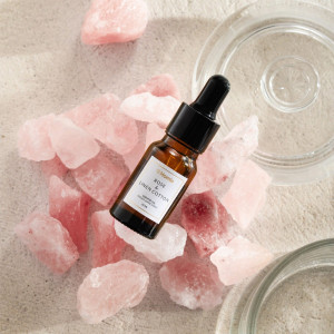 Zestaw zapachowy SERENITY Rose & Linen Cotton 300 g + 10 ml