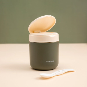 Pojemnik POPPIE na jogurt khaki 380 ml
