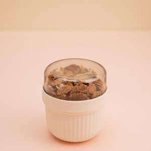 Pojemnik LUNARE na jogurt śmietankowy 450 ml + 200ml