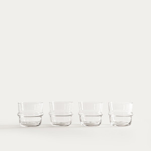 Zestaw szklanek NORAN transparentnych 4 szt. 0,30 l