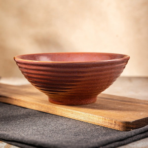 Miska OKINAWA fioletowo-różowa 21 cm