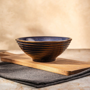Miska OKINAWA granatowa 21 cm
