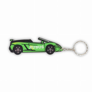 Brelok zielone Auto z imieniem Dzień Chłopaka szkoła przedszkole