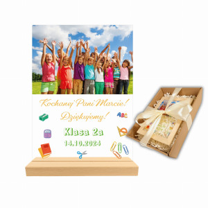 Ramka ze zdjęciem klasy - Personalizowany prezent dla wychowawczyni