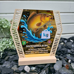 Statuetka puchar BIG FISH największa ryba zawodów