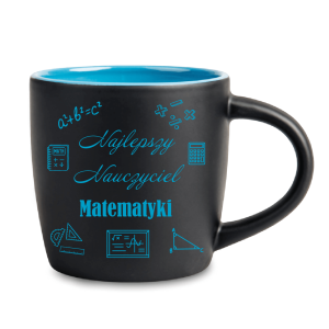 Kubek dla nauczyciela matematyki z grawerem – prezent na Dzień Nauczyciela