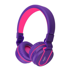 Cute Wireless Bluetooth Headphones Purple