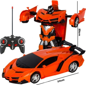 2 in 1 Transformer RC Car Orange