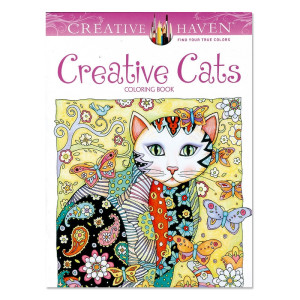 Cat Printed Coloring Book