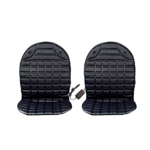 Car Heating Seat Cover 2 pcs Set Black China
