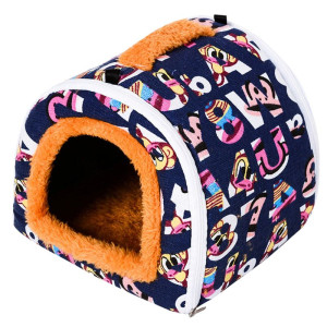 Grafitti Print Animal Hamster Bed Style 8