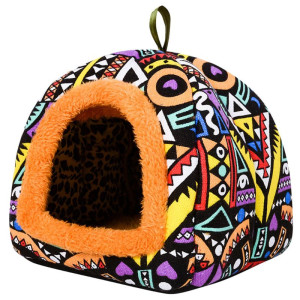 Grafitti Print Animal Hamster Bed Style 3