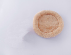 Plush Bed for Hamsters Camel L Round China