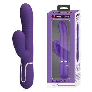 PRETTY LOVE - Mariana dark purple, 7 vibration functions, 7 thrusting setti