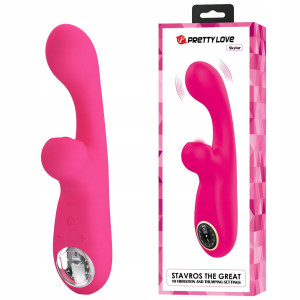 PRETTY LOVE - Skylar Pink, 10 vibration functions 10 thumping functions 9 s