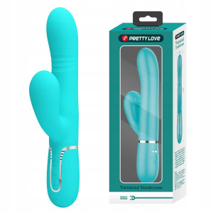 PRETTY LOVE - Mariana light blue, 7 vibration functions, 7 thrusting settin