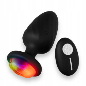 Power Escorts - Party Plug - Remote Plug Black, USB Rechargeable - 10 Funct