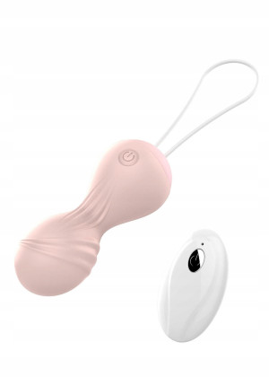 Kulki-Vibrating Silicone Kegel Balls USB 10 Function / Remote control -Fles
