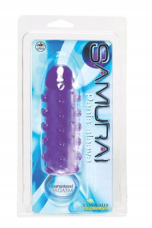 SAMURAI PENIS SLEEVE PURPLE