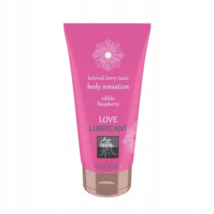 Żel-SHIATSU Love lubricant edible RASPBERRY