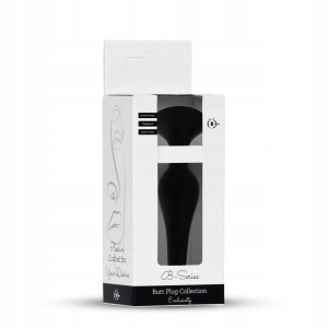 Plug-Silicone Plug Black - Extra Large