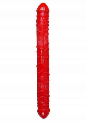 Dildo-Flexible Double Dong - Red