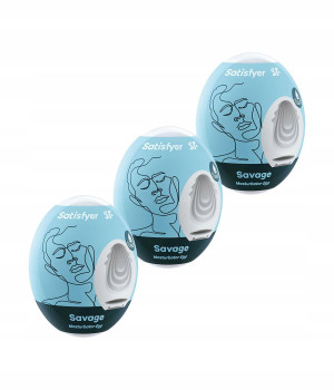 Masturbator-Eggs (set of 3 Savage)