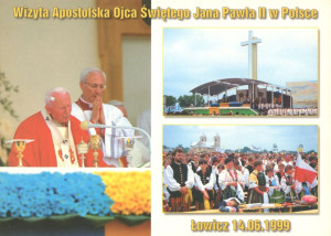 Pielgrzymka Jana Pawła II - Łowicz