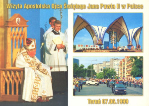 Pielgrzymka Jana Pawła II - Toruń