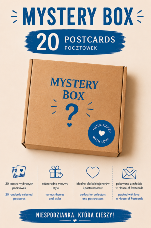 Mystery Box - 20 pocztówek