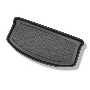 Méretre készült csomagtérszőnyegek: Suzuki Splash Hatchback (01.2008-11.2014) - dupla padlós modellekhez = felső csomagtartó