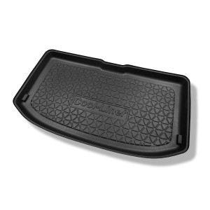 Méretre készült csomagtérszőnyegek Suzuki Ignis III SUV (01.2017-....) - hátsó csúsztatható kanapé; szintén hibridhez; nem a 4x4 Allgrip-hoz
