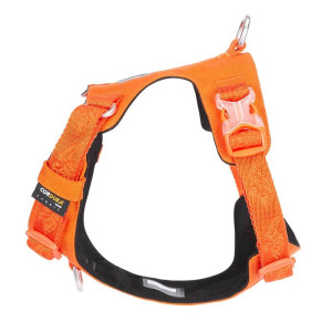 Szelki dla psa TrueLove Adventure Soft pomarańczowe