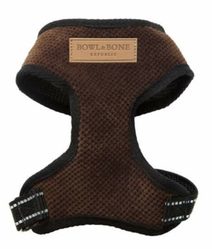 Szelki bezuciskowe dla psa Candy brown