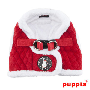 Ciepłe szelki/kamizelka BLITZEN RED PUPPIA