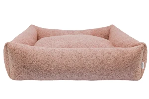 Antystresowe legowisko Harmony Boucle różowe Bowl & Bone