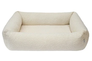 Ortopedyczne legowisko Harmony Boucle kremowe Bowl & Bone