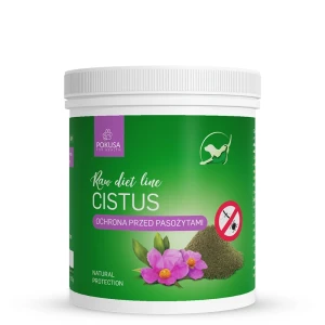 Czystek POKUSA RawDietLine Cistus 100g suplement diety przeciw pasożytom zewnętrznym