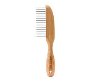 Bambusowy grzebień z szerokim rozstawem zębów dla psa i kota Artero Nature Wide Pin Comb
