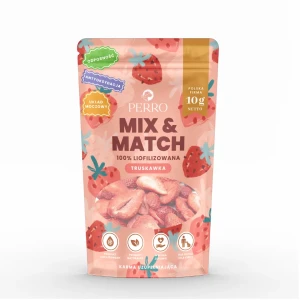 Przysmaki liofilizowane Truskawka Perro MIX & MATCH
