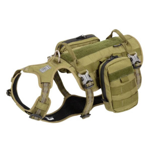 Plecak i szelki antyucieczkowe Escape Soft Winhyepet khaki 2w1