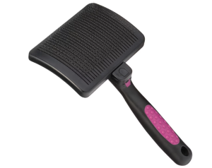 Szczotka pudlówka samoczyszcząca dla psa duża KW Smart Self-Cleaning Card Large