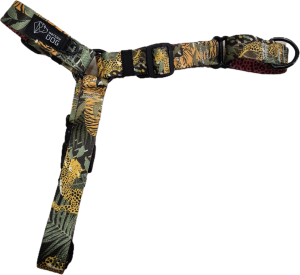 Szelki treningowe dla psa Easy walk Wild Cats Warsaw Dog Rozmiar M